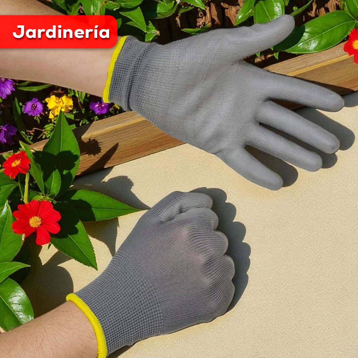 Miniatura 6 de 3 pares Guantes Antideslizantes GPT01